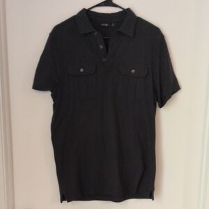 Apt. 9 Men's Dark Gray Polo Shirt